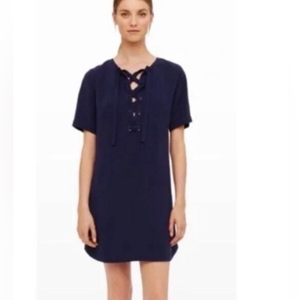 Club Monaco short sleeve shirt dress